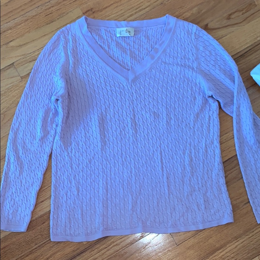 Lavender sweater